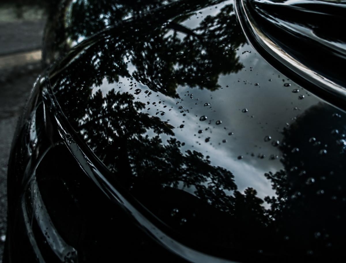 Bonnet paintwork after